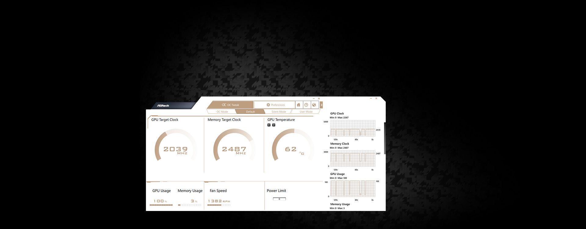 VGA ASROCK TWEAK 2.0 (Taichi White)